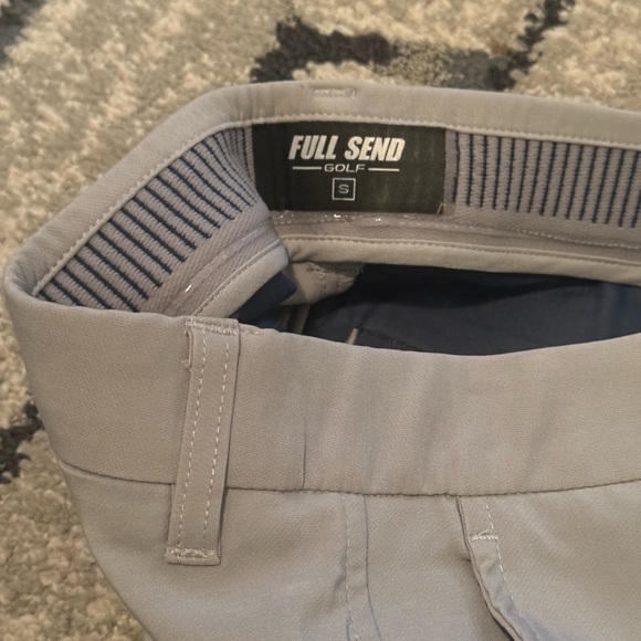 Full Send Golf Men's Gray Pants - Picture 3 of 5
